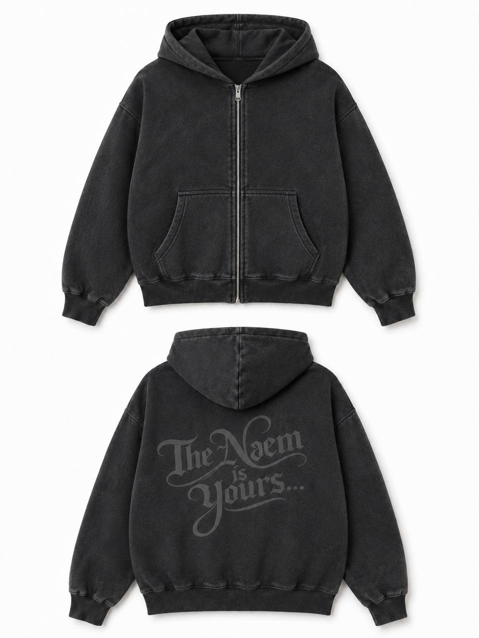 GILET " THE NAEM IS YOURS ... "