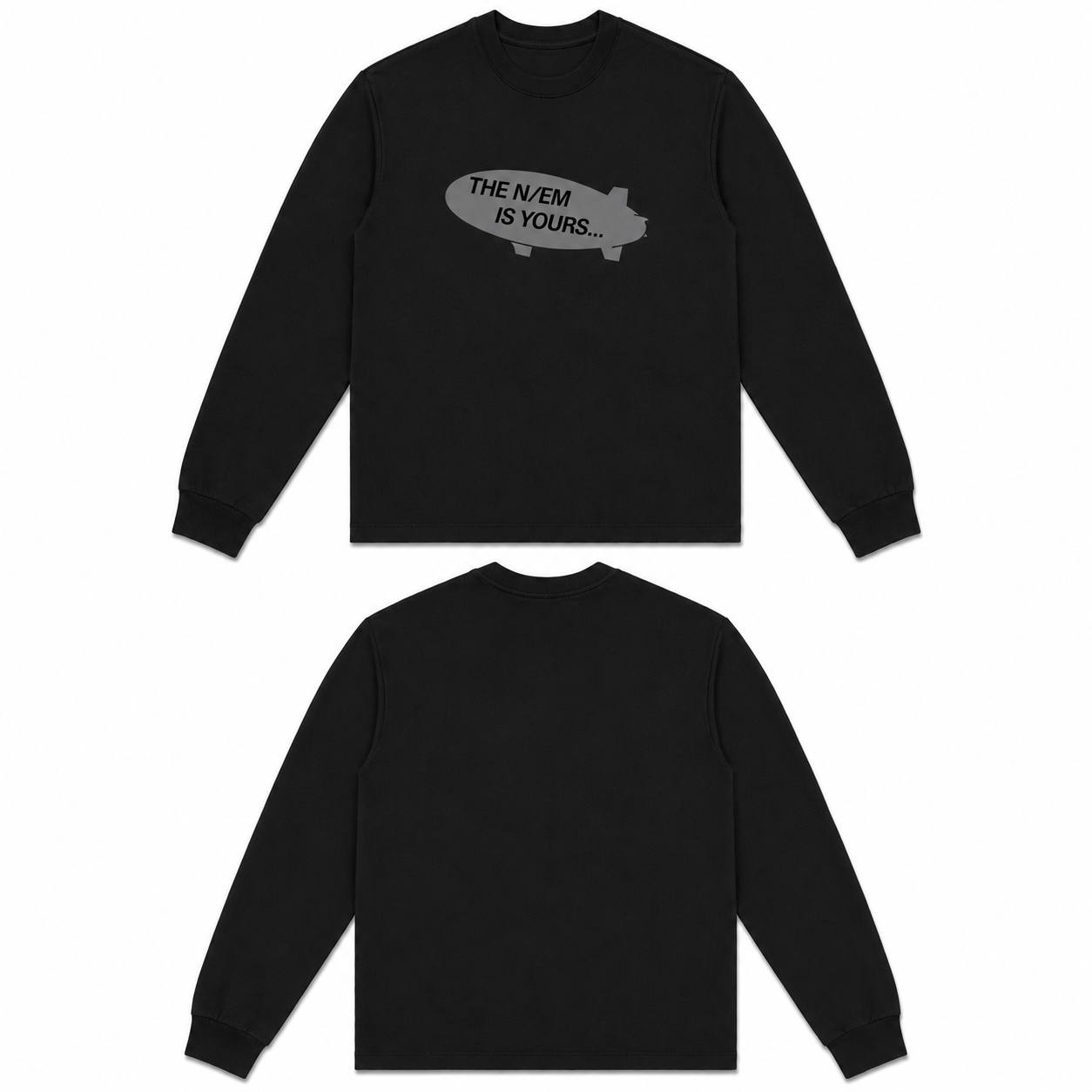 T-SHIRT DIRIGEABLE MANCHES LONGUES